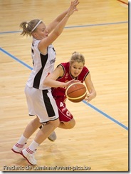 Basket Dames : Match Amical Dexia Namur Capitale contre Lotto Young Cats
