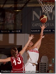 Basket Dames : Championnat de belgique : Dexia Namur - Willebroek